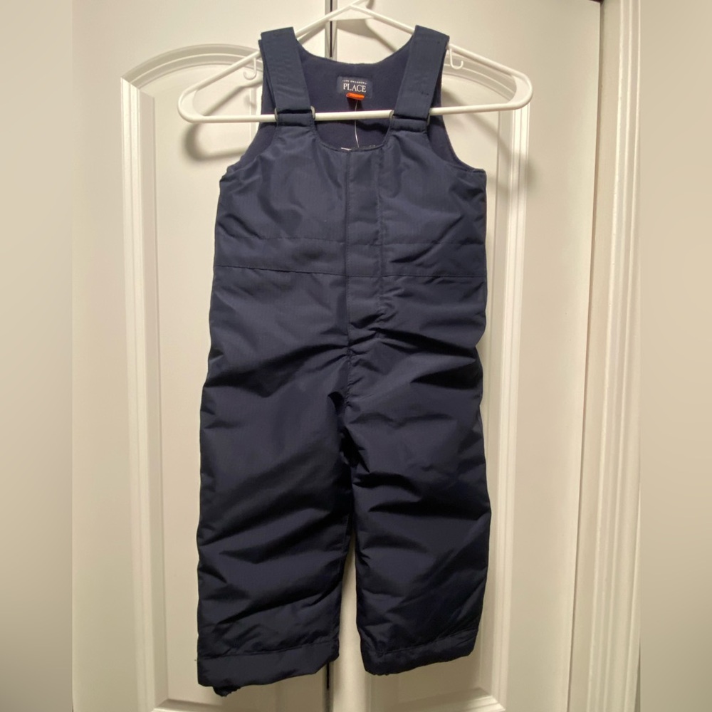 Children’s Place NWT 2T Navy Snow Bibs